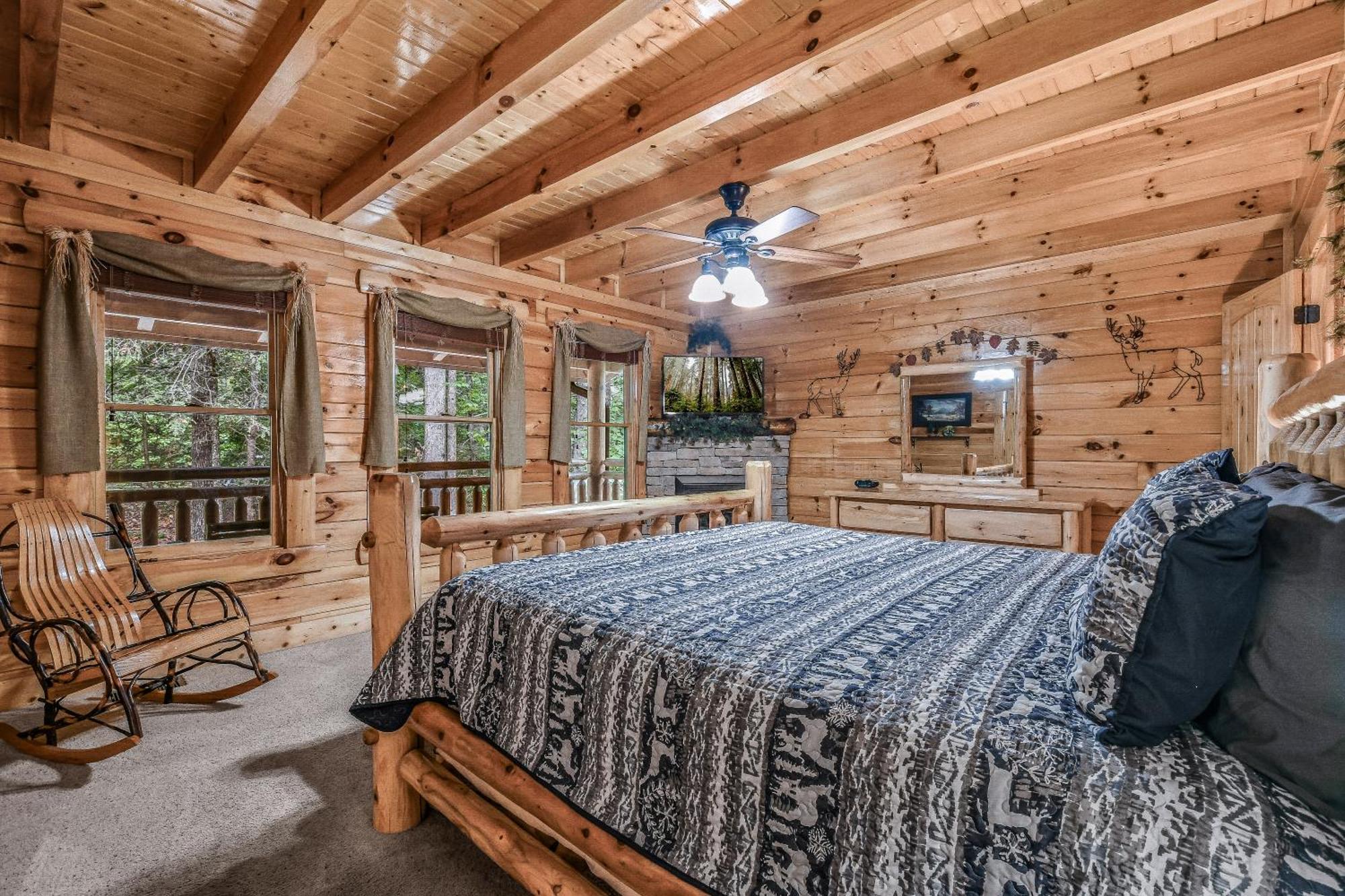 Mountain Spirit Cabin Waldens Creek Exterior foto