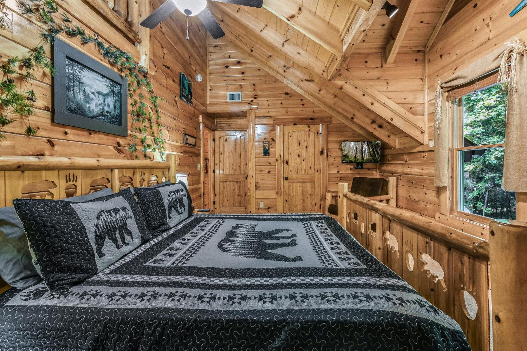 Mountain Spirit Cabin Waldens Creek Exterior foto